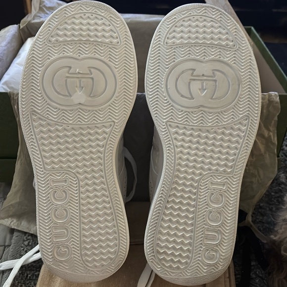 Gucci White Sneakers 38.5 - Picture 14 of 14